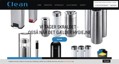 Desktop Screenshot of cleanmanagement.dk